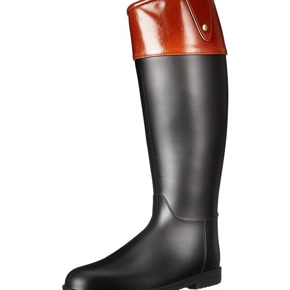 QUPID Women's RAIN BOOT - Black BRAND NEW IN BOX - Picture 8 of 15
